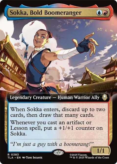 Hovedbilde Sokka, Bold Boomeranger ...