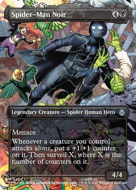 Hovedbilde Spider-Man Noir (Borderless) ...