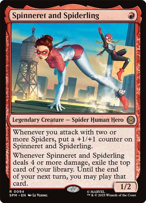 Hovedbilde Spinneret and Spiderling ...