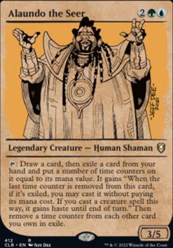 Alaundo the Seer (Showcase) (foil)