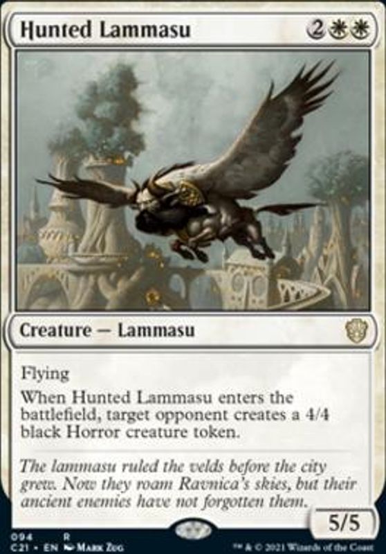 Hunted Lammasu