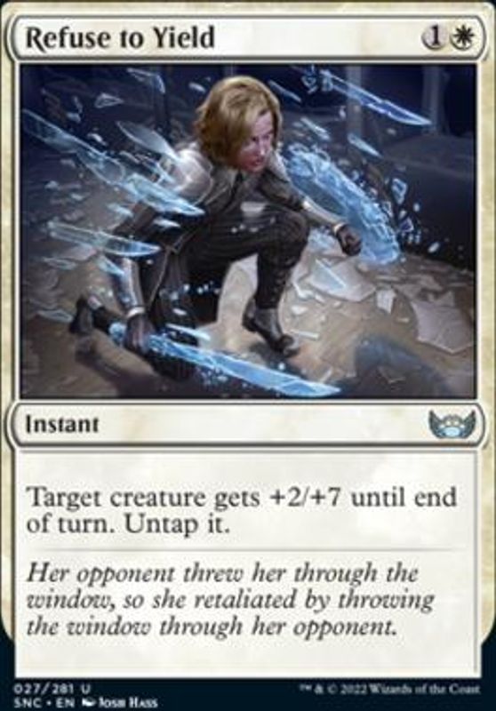 Refuse to Yield (foil)