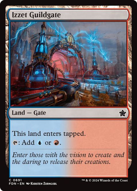 Hovedbilde Izzet Guildgate (Foil)