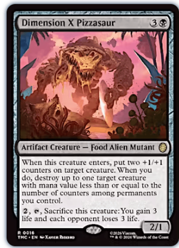 Dimension X Pizzasaur