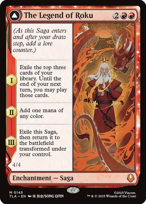 Hovedbilde The Legend of Roku (Foil)