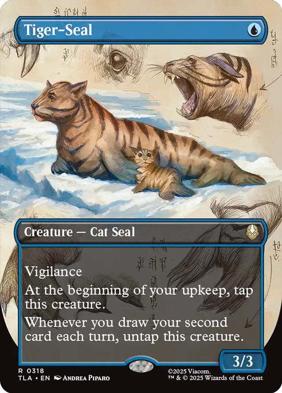 Tiger-Seal (Borderless) (Foil)