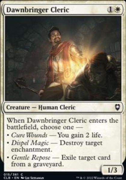 Hovedbilde Dawnbringer Cleric (foil)