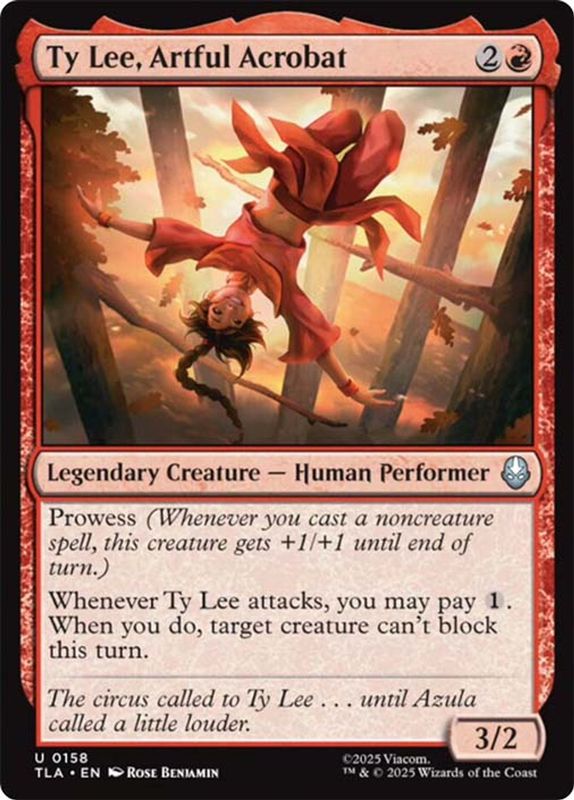 Ty Lee, Artful Acrobat (Foil)