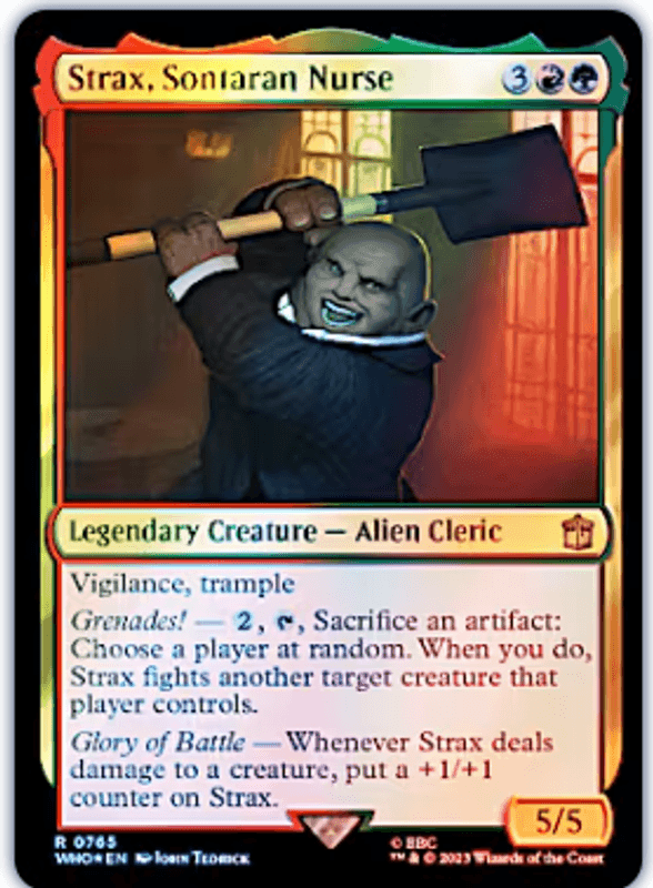 Strax, Sontaran Nurse (0765 - Surge Foil)