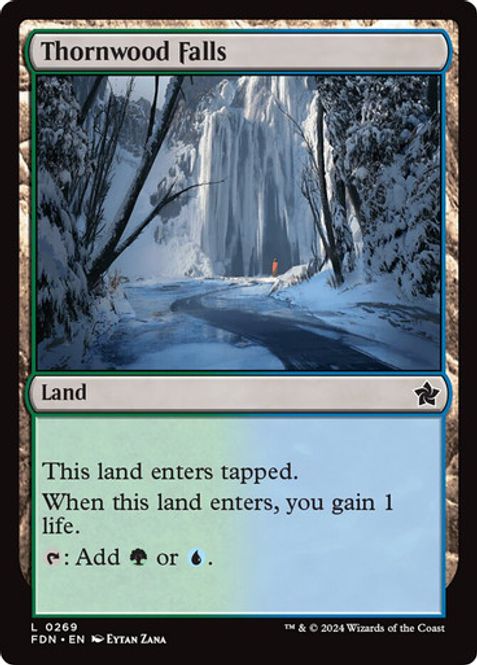 Hovedbilde Thornwood Falls (Foil)