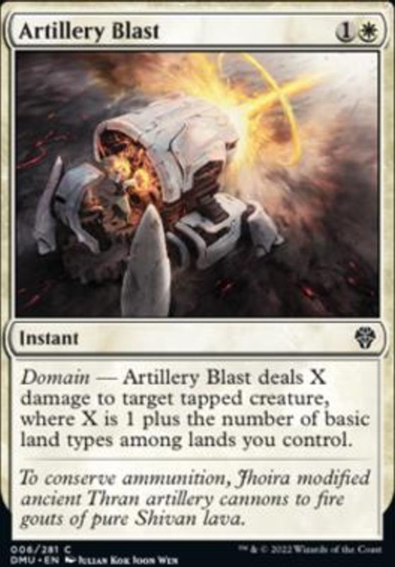 Artillery Blast (foil)