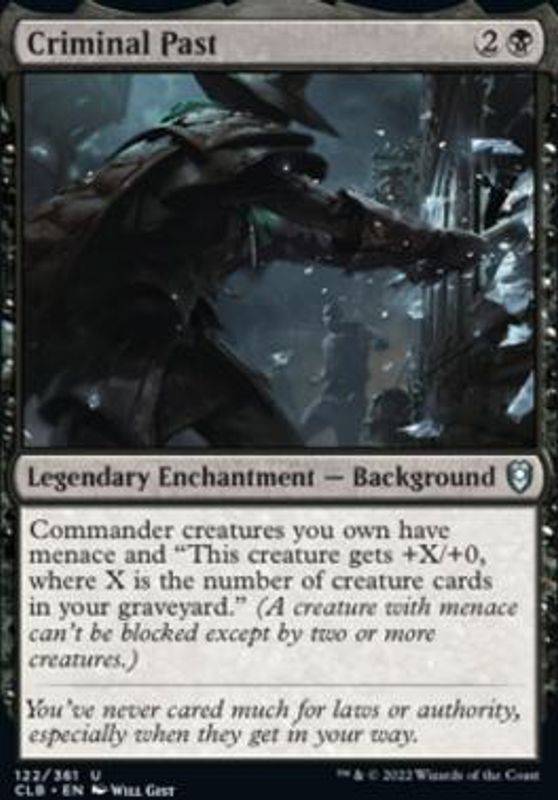 Criminal Past (foil)