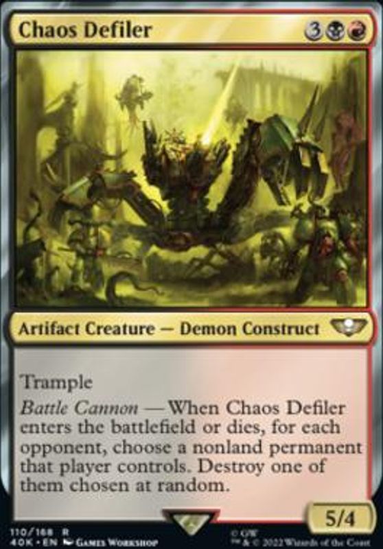 Chaos Defiler