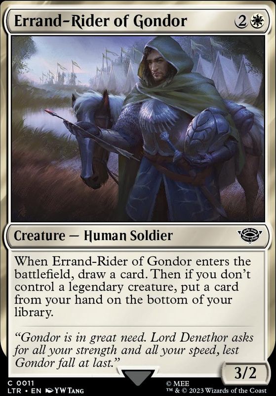 Errand-Rider of Gondor (foil)