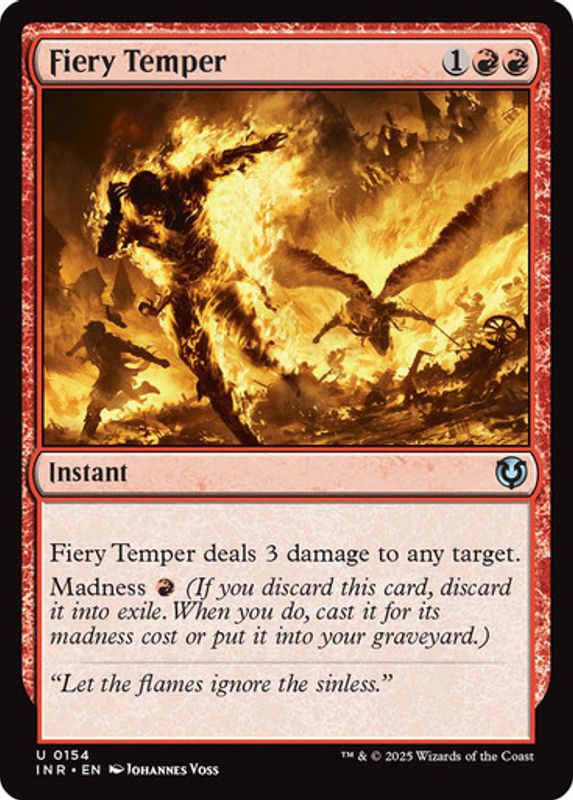 Fiery Temper (Foil)