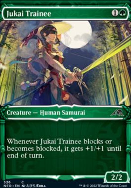Jukai Trainee (Showcase) (foil)