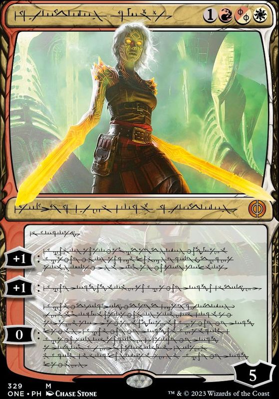 Nahiri, the Unforgiving (Phyrexian) (foil)