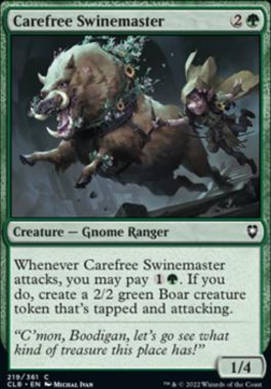 Carefree Swinemaster (foil)