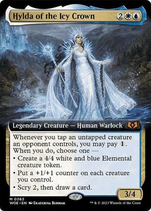 Hylda of the Icy Crown (Extended Art) (foil)