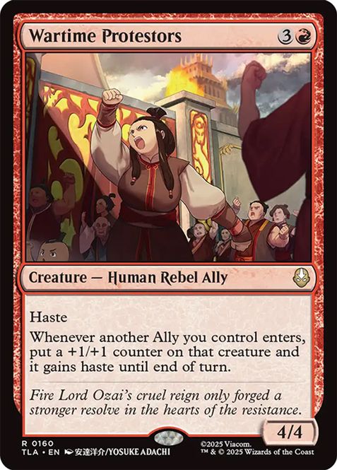 Hovedbilde Wartime Protestors (Foil)
