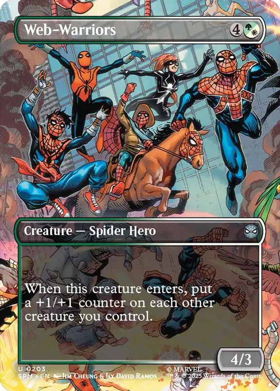 Web-Warriors (Borderless)