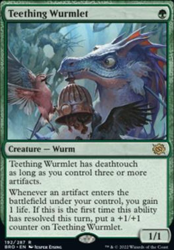 Teething Wurmlet (foil)
