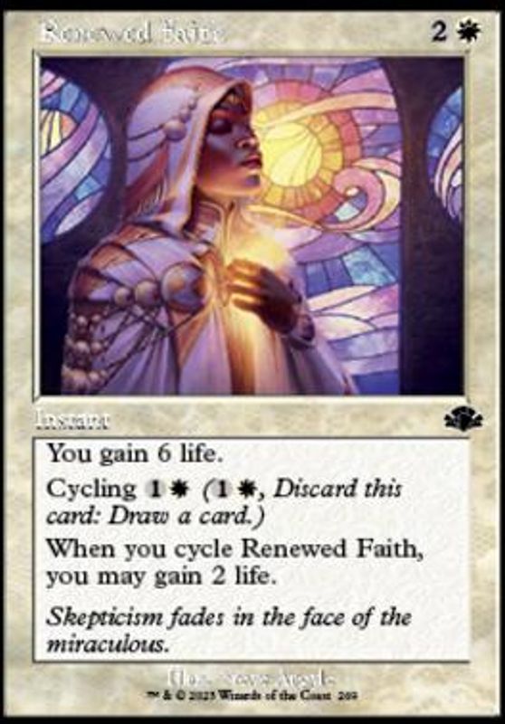 Renewed Faith (Retro Frame)