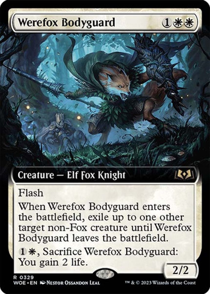 Werefox Bodyguard (Extended Art)