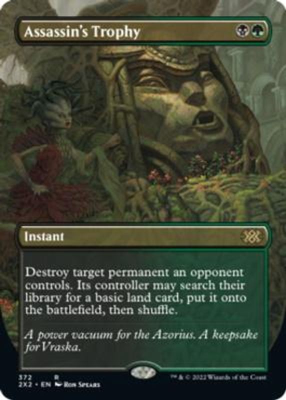 Assassin's Trophy (Borderless) (foil)