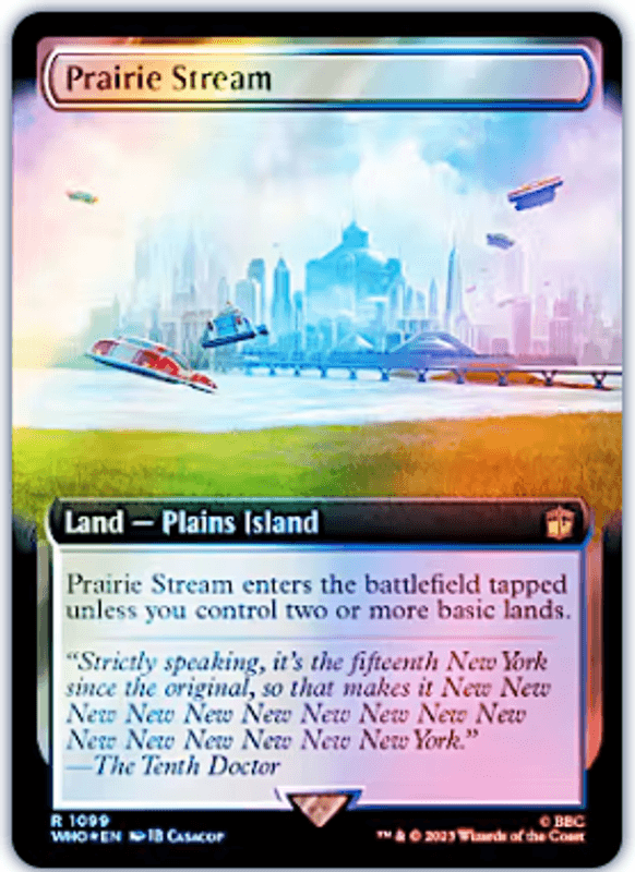 Prairie Stream (1099 - Surge Foil - Extended Art)