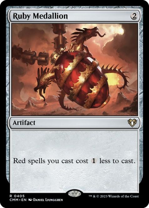 Hovedbilde Ruby Medallion (foil)