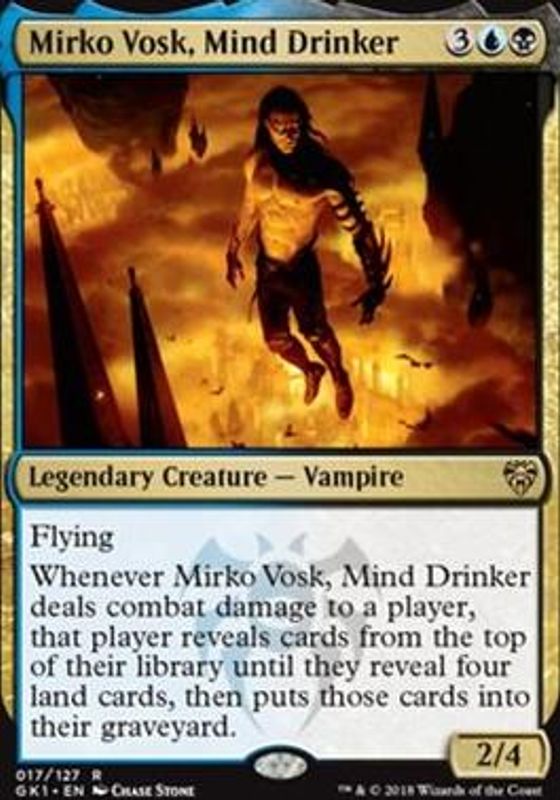 Mirko Vosk, Mind Drinker
