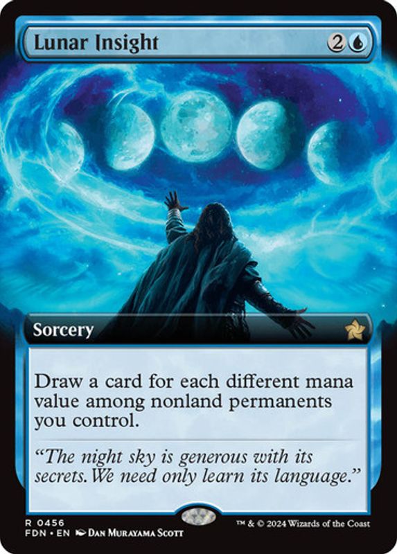 Lunar Insight (Extended Art) (Foil)