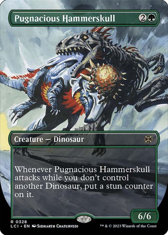 Pugnacious Hammerskull (Borderless) (Foil)