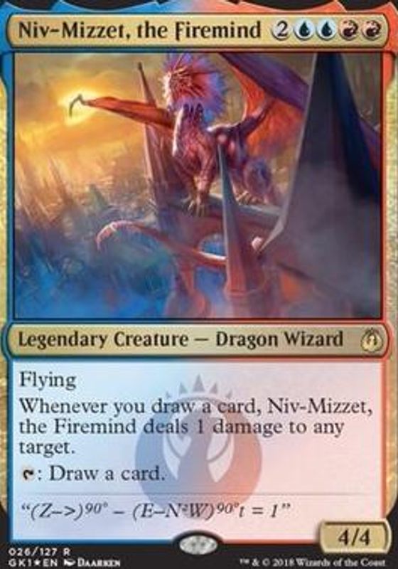 Niv-Mizzet, the Firemind (Foil)