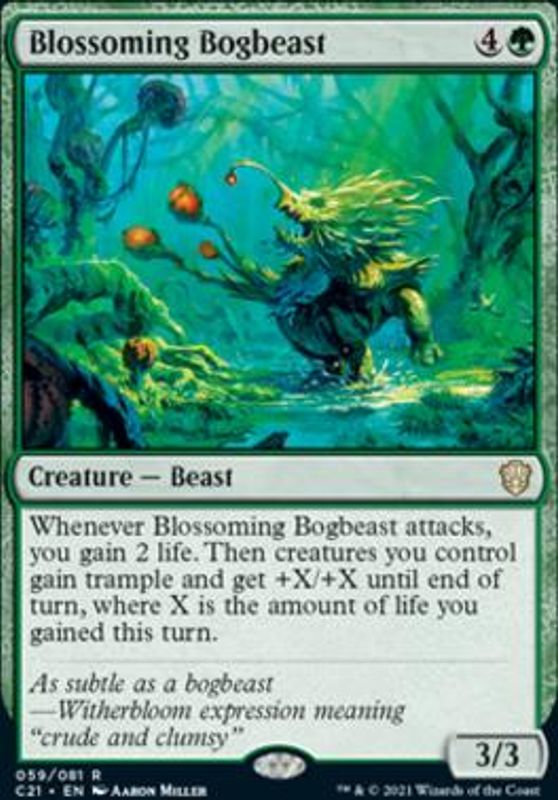 Blossoming Bogbeast