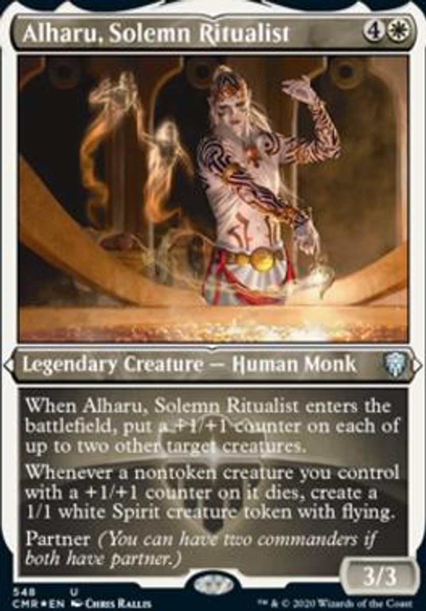 Alharu, Solemn Ritualist (Foil-Etched)