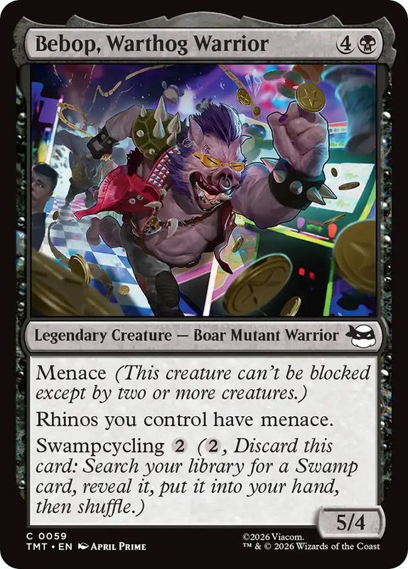 Bebop, Warthog Warrior (Foil)