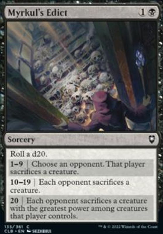 Myrkul's Edict