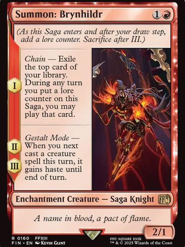 Summon: Brynhildr (Foil)