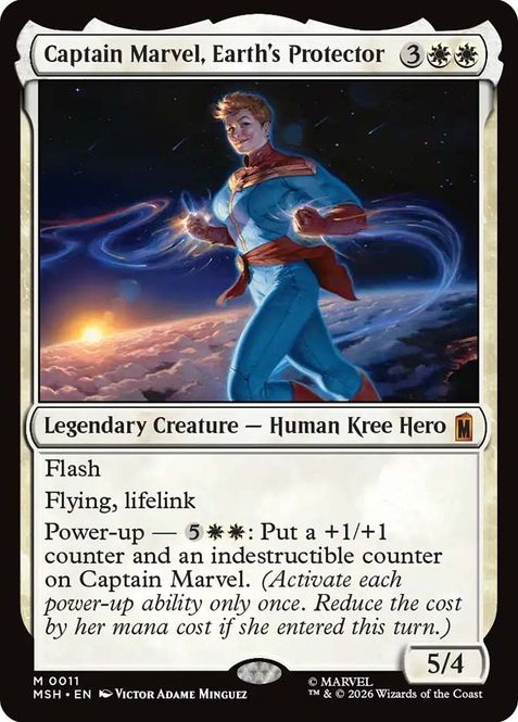 Hovedbilde Captain Marvel, Earth's ...