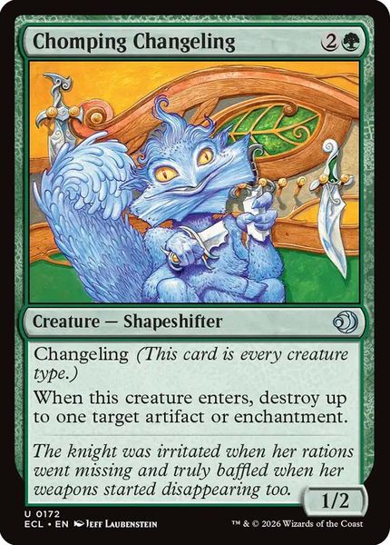 Hovedbilde Chomping Changeling (Foil)
