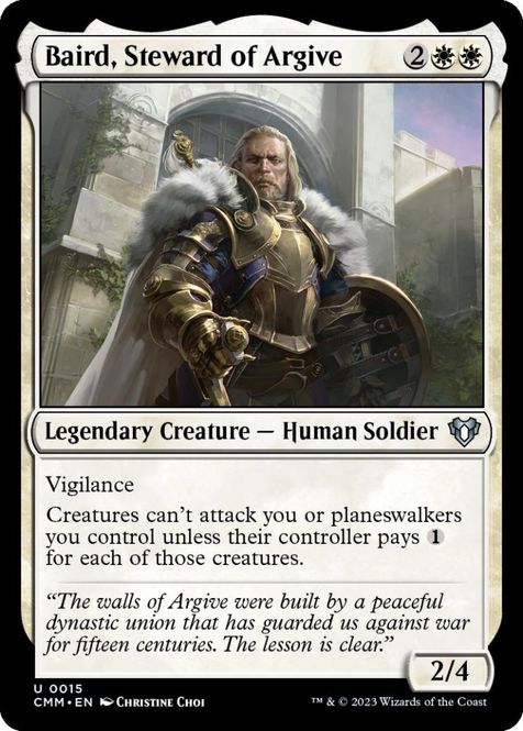 Hovedbilde Baird, Steward of Argive