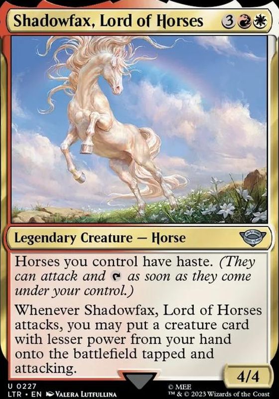 Shadowfax, Lord of Horses (foil)