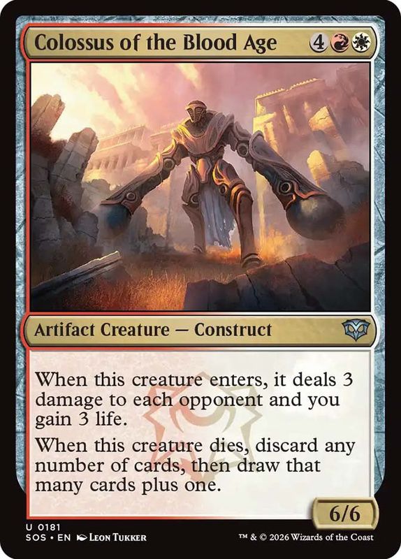 Colossus of the Blood Age (Foil)