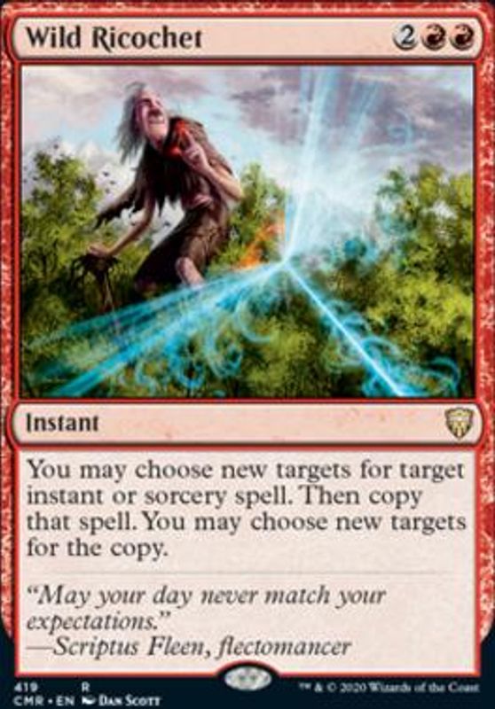 Wild Ricochet (Commander Deck)