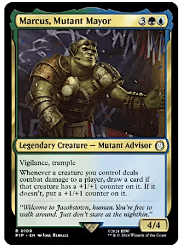 Marcus, Mutant Mayor