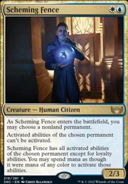 Hovedbilde Scheming Fence (foil)