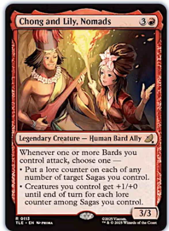 Chong and Lily, Nomads
