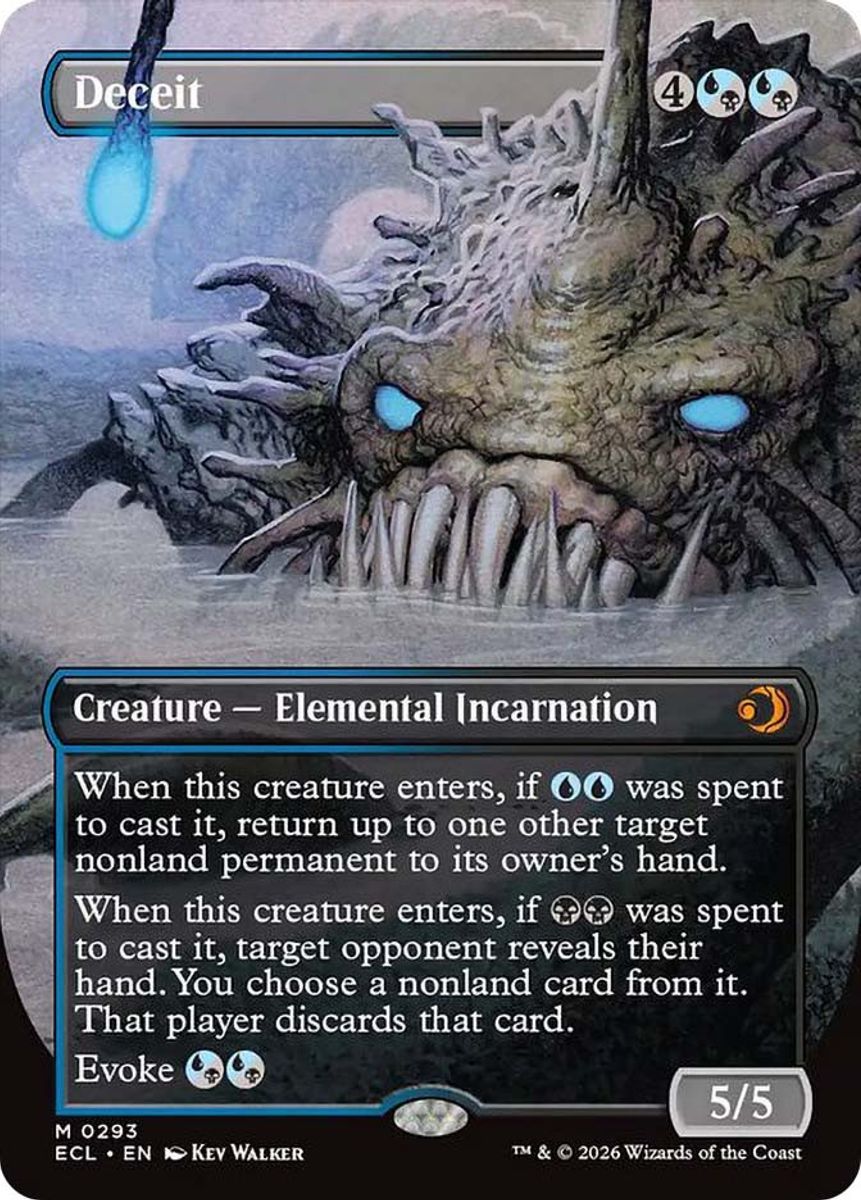 Deceit (borderless) (Foil)